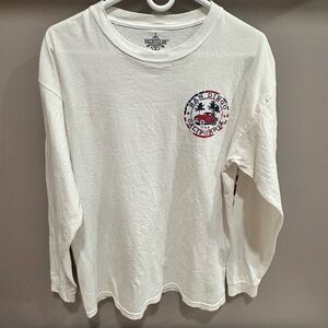 White Long Sleeve Men’s Shirt L